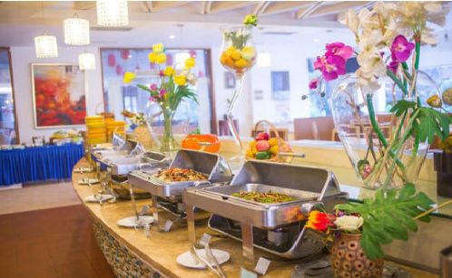 食堂的熱食類食品